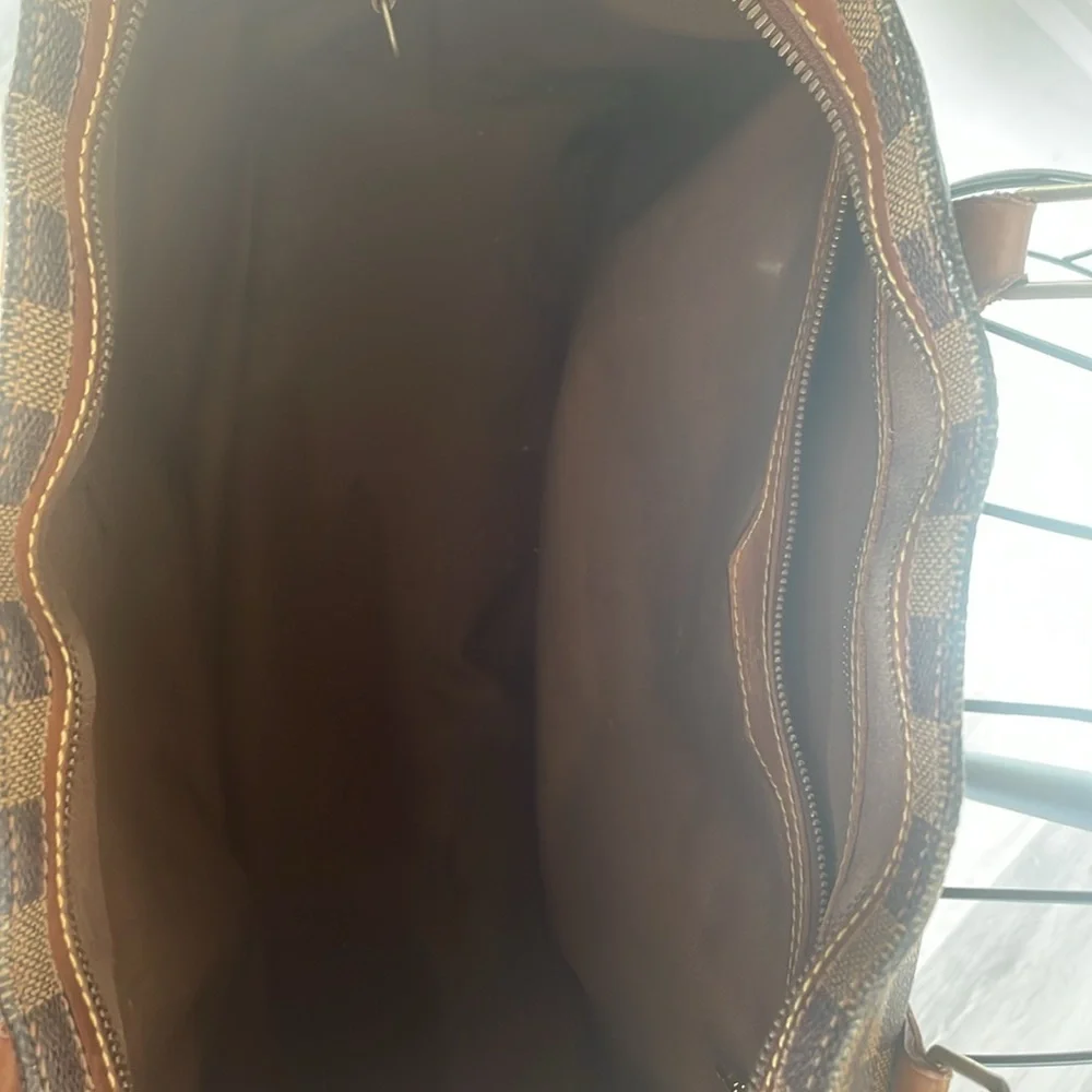 Louis Vuitton 100th Anniversary Centenaire Damier Ebene Columbine Zip Tote 99lv7 - Picture 2 of 7